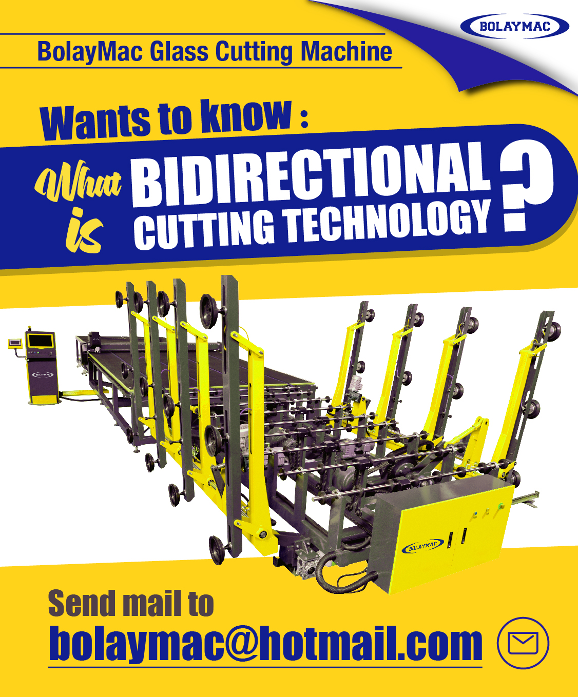 Bidirectional cutting technology of Glass Cutting Machine