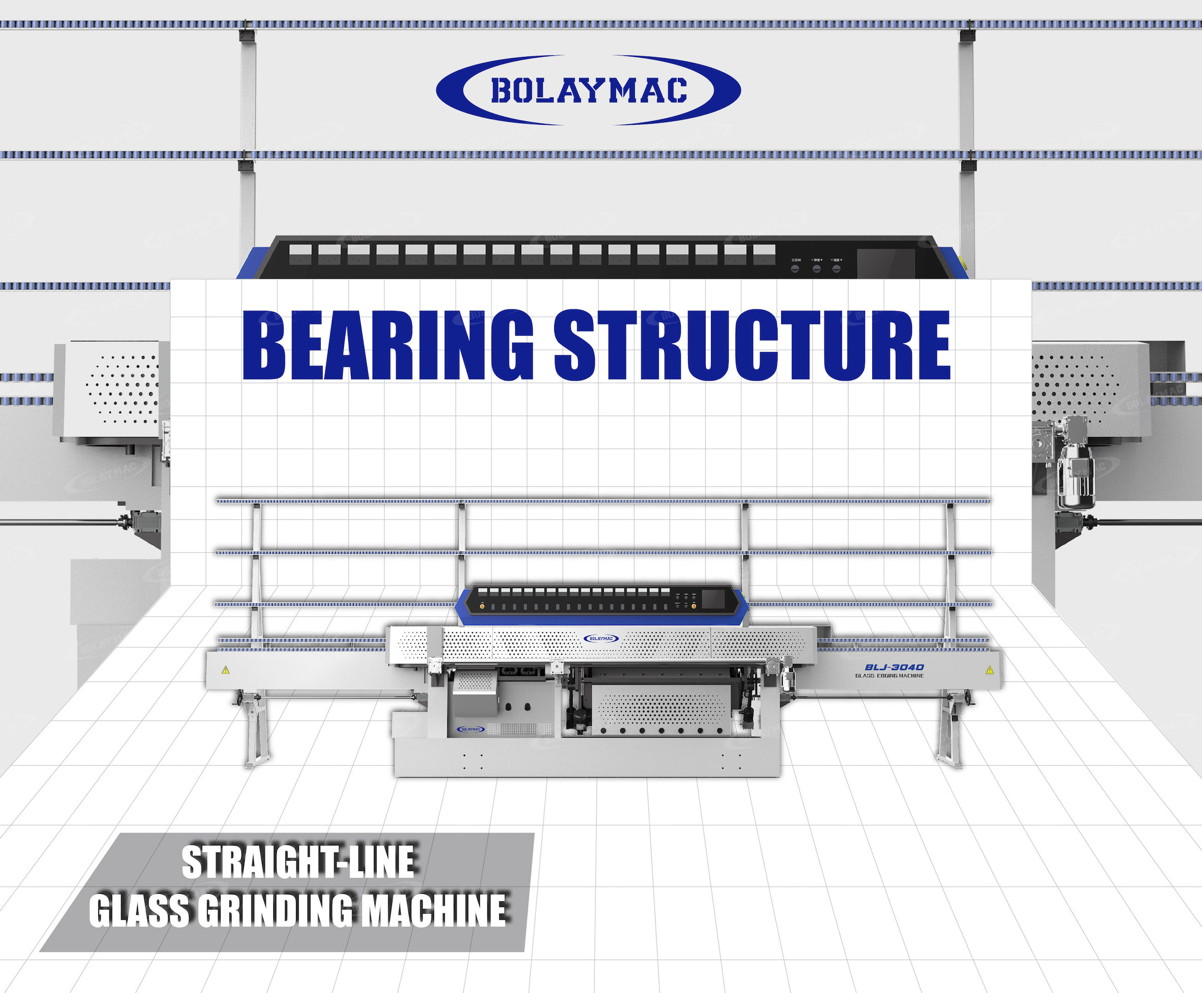 ball bearing glass grinding machine