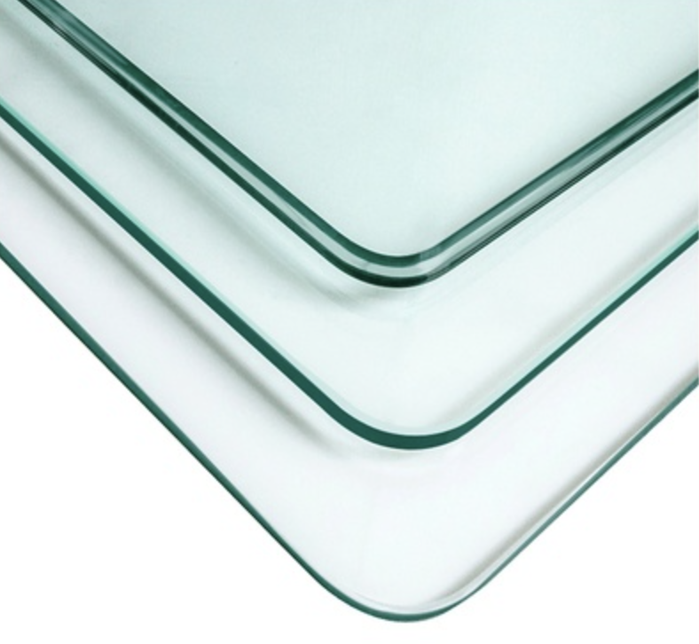 Polished straight edge rounded corners