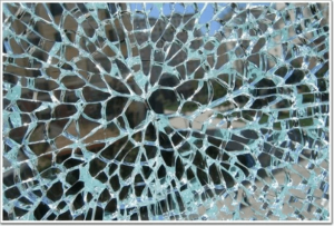 glass fragments
